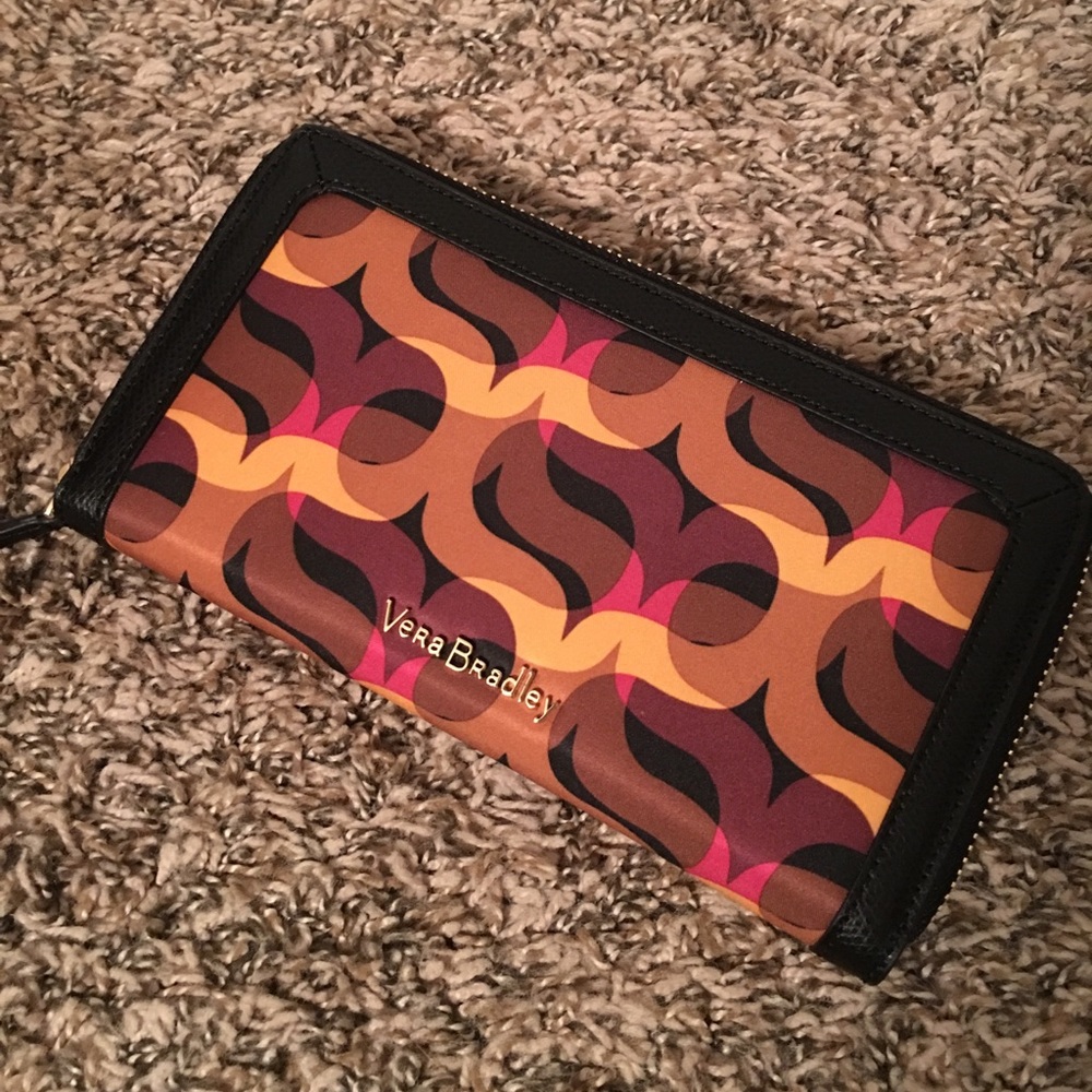 Vera Bradley multi-colored wallet